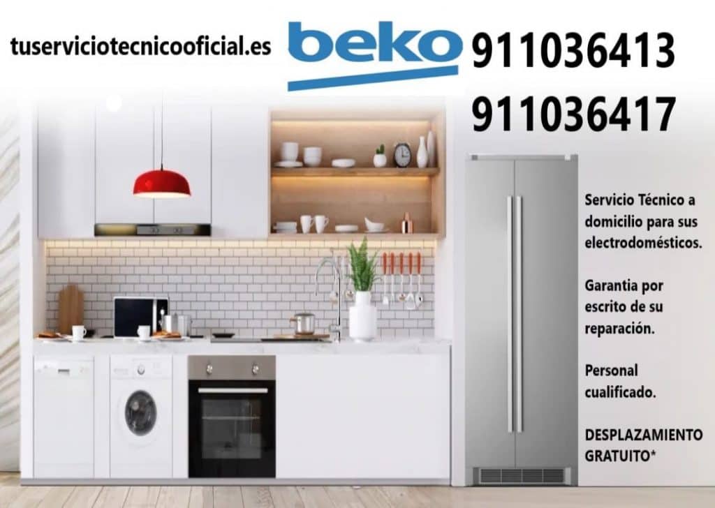 servicio tecnico beko - Servicio Técnico Beko Madrid